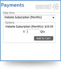Payments for $9.99/mo.